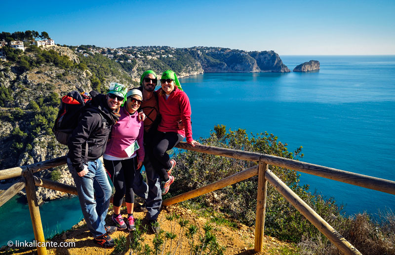 Mirador de la Granadella. Foto tomada durante el pasado Granadella Trail.