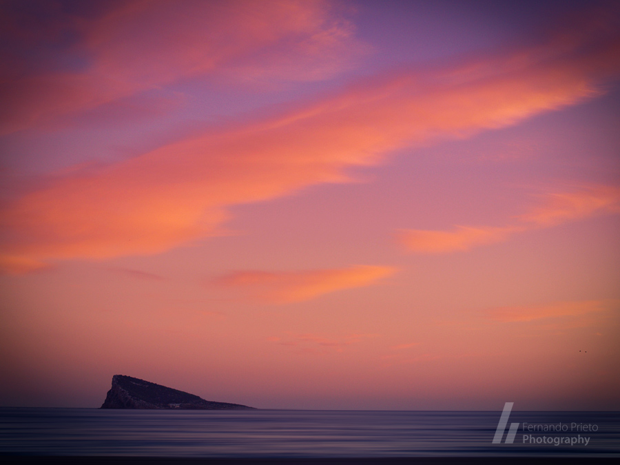 Atardecer en Benidorm