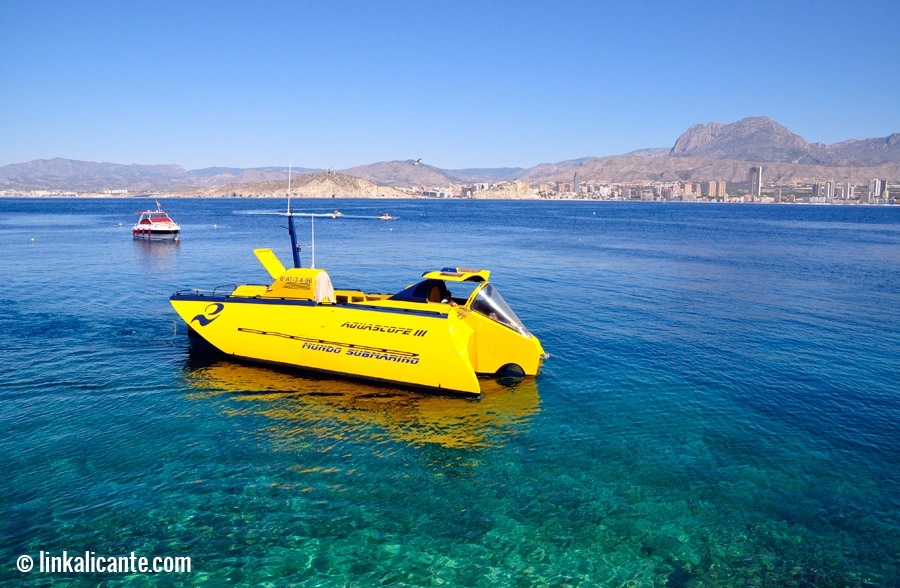 Fondo marino Isla de Benidorm