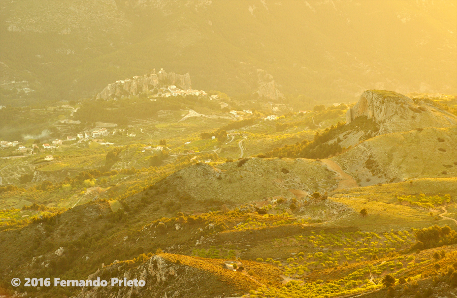 Castell de Guadalest desde Aitana