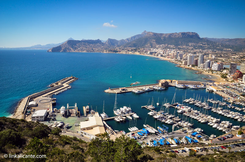 Port of Calpe, ascent to the Peñón de Ifach
