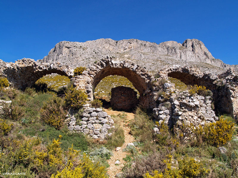 Ruta Senderismo Fort Bèrnia desde Algar