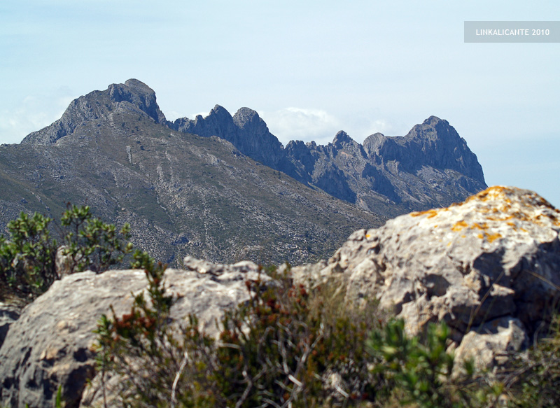 Ruta senderismo Sierra de Oltà, Calp