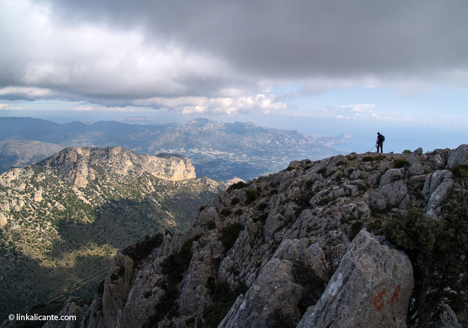 Ponoig desde la cumbre del Puig Campana