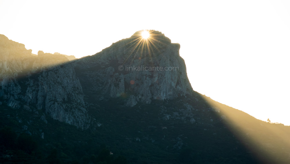 Solar Alignment in Vall de Gallinera