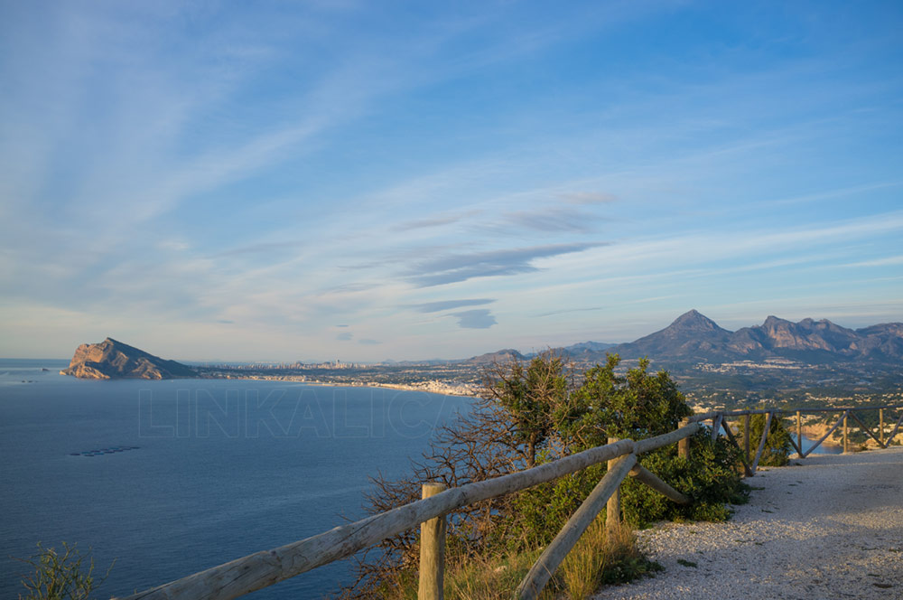 La Bahía de Altea desde el Mirador del Morro de Toix