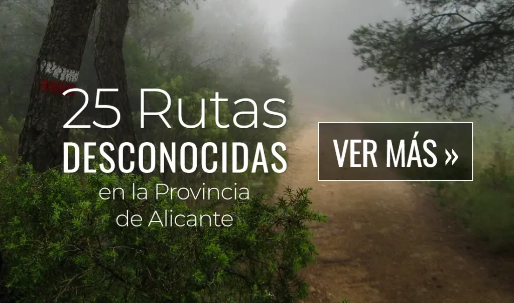 Rutas poco conocidas en Alicante