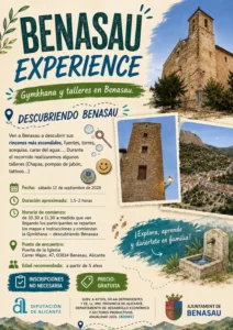 Entre Aitana y Serrella: el pueblo de Alicante que anima a explorar su patrimonio y entorno con actividades gratuitas 1 Benasau Experience gymhkana