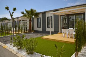 Cabañas camping Almafra Benidorm