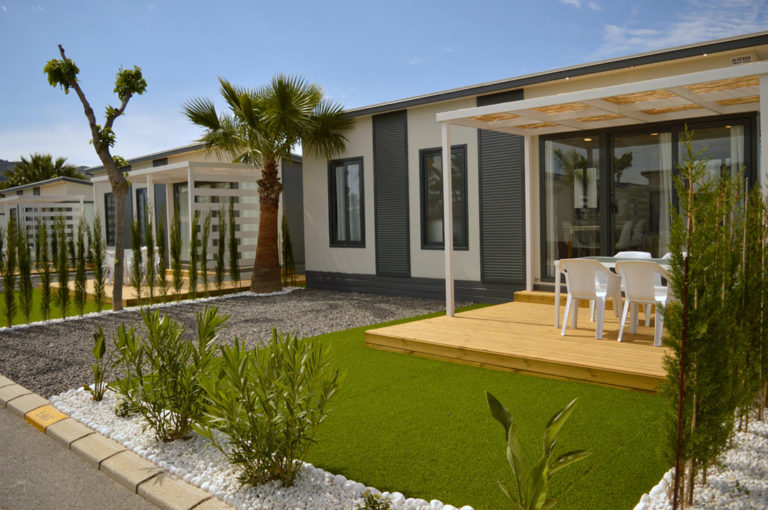 Cabañas camping Almafra Benidorm