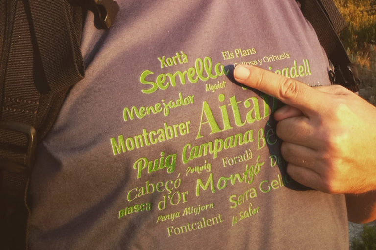 Camiseta Montañas de Alicante