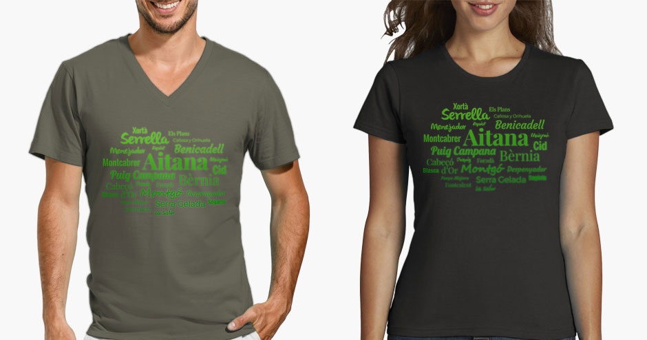 Camiseta Montañas de Alicante