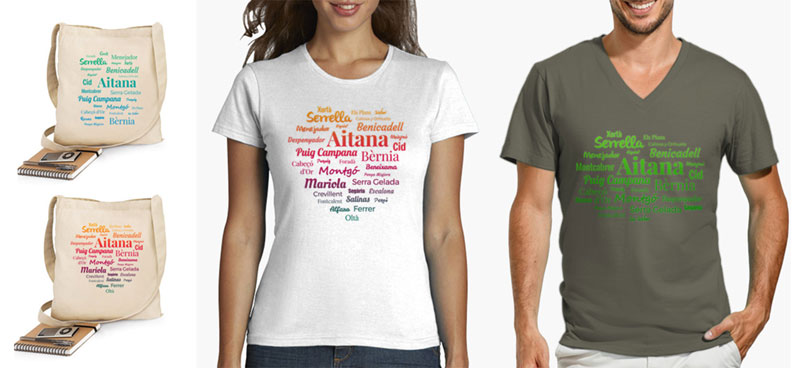 Camisetas Montañas de Alicante