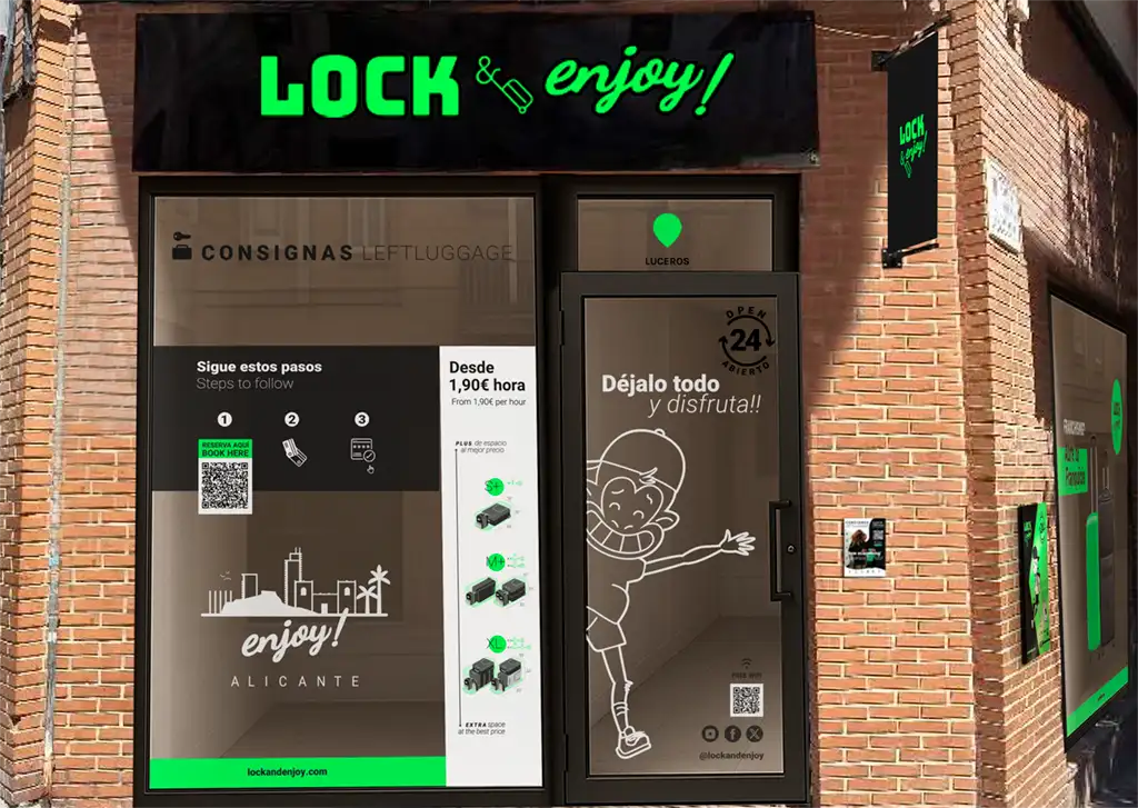Cómo hacer turismo “sin maleta” en Alicante: consignas para viajeros 7 Consignas para maletas en Alicante