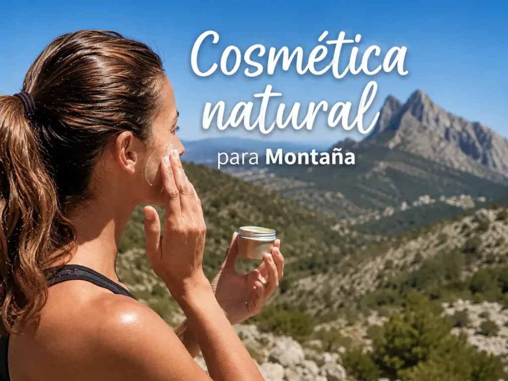 Cosmética orgánica en trekkings de varios días: qué productos llevar y por qué 2 Cosmética natural para montaña