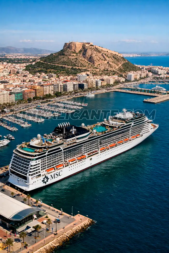 Guía completa de Cruceros desde Alicante (2026-2027): MSC Cruceros y Costa Cruceros 6 Crucero MSC Alicante