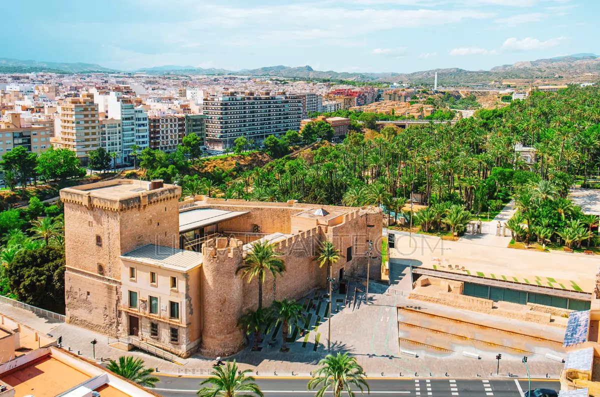 Elche y su histórico Palmeral: paisaje y patrimonio dibujados por el agua 5 Elche - Palacio de Altamira