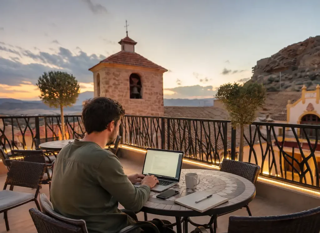 Teletrabajar unos días desde el interior de Alicante: lo que cambia cuando la oficina es una casa rural 2 Hotel Boutique Sierra Alicante Busot
