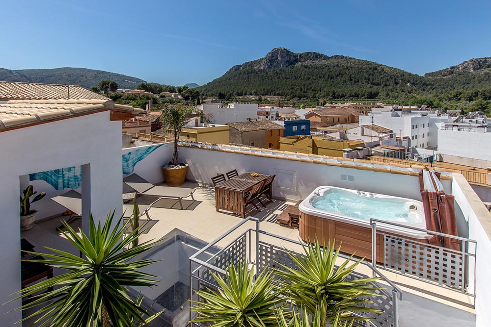 Charming rural hotel Mardenit in Orba, Alicante