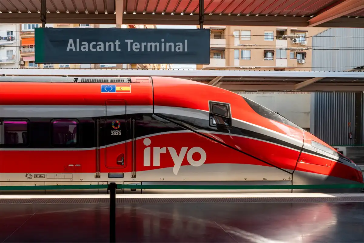 Tren Alicante iryo alta velocidad