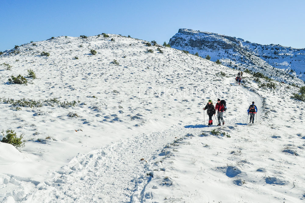Mejores rutas con nieve en Alicante