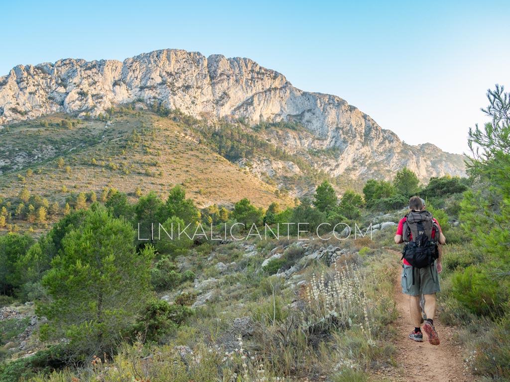 Serra del Benicadell, cara norte