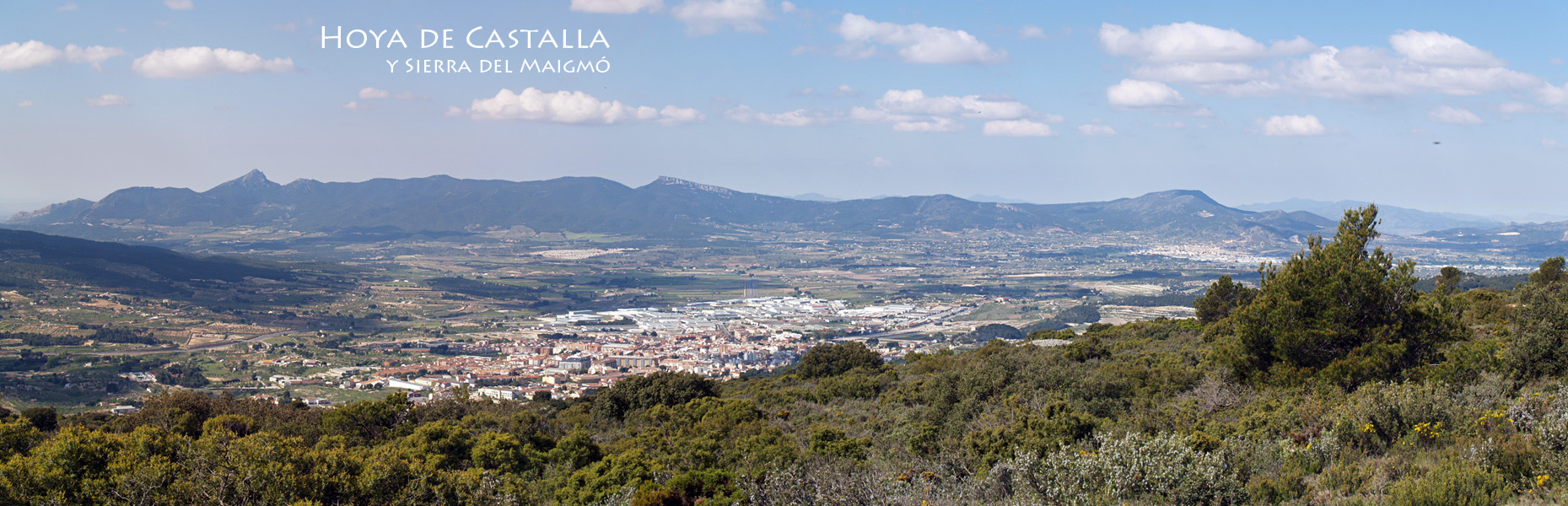 Panorámica Hoya de Castalla