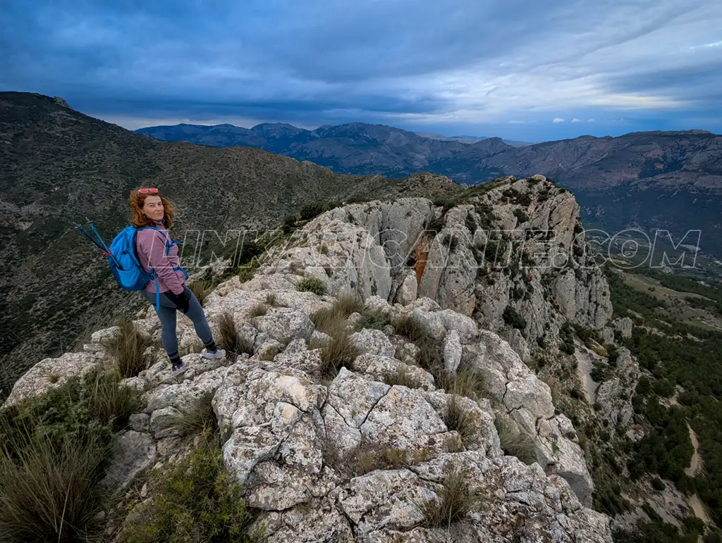 Cresta del Penyó Roc