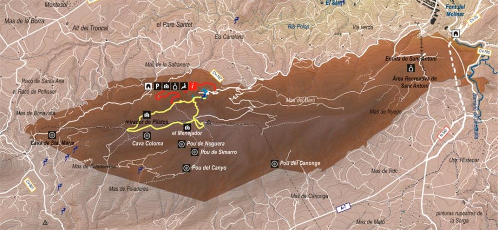 plano-rutas-font-roja-senderismo-alcoi