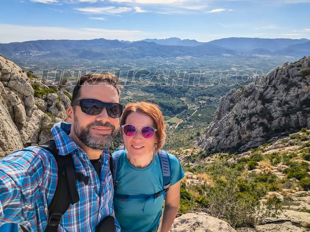 Serra de Segària: cumbre por el Portell d'Ondara y Cova Fosca, PR-CV 415 13 LinkAlicante en la Segària, Noviembre 2025