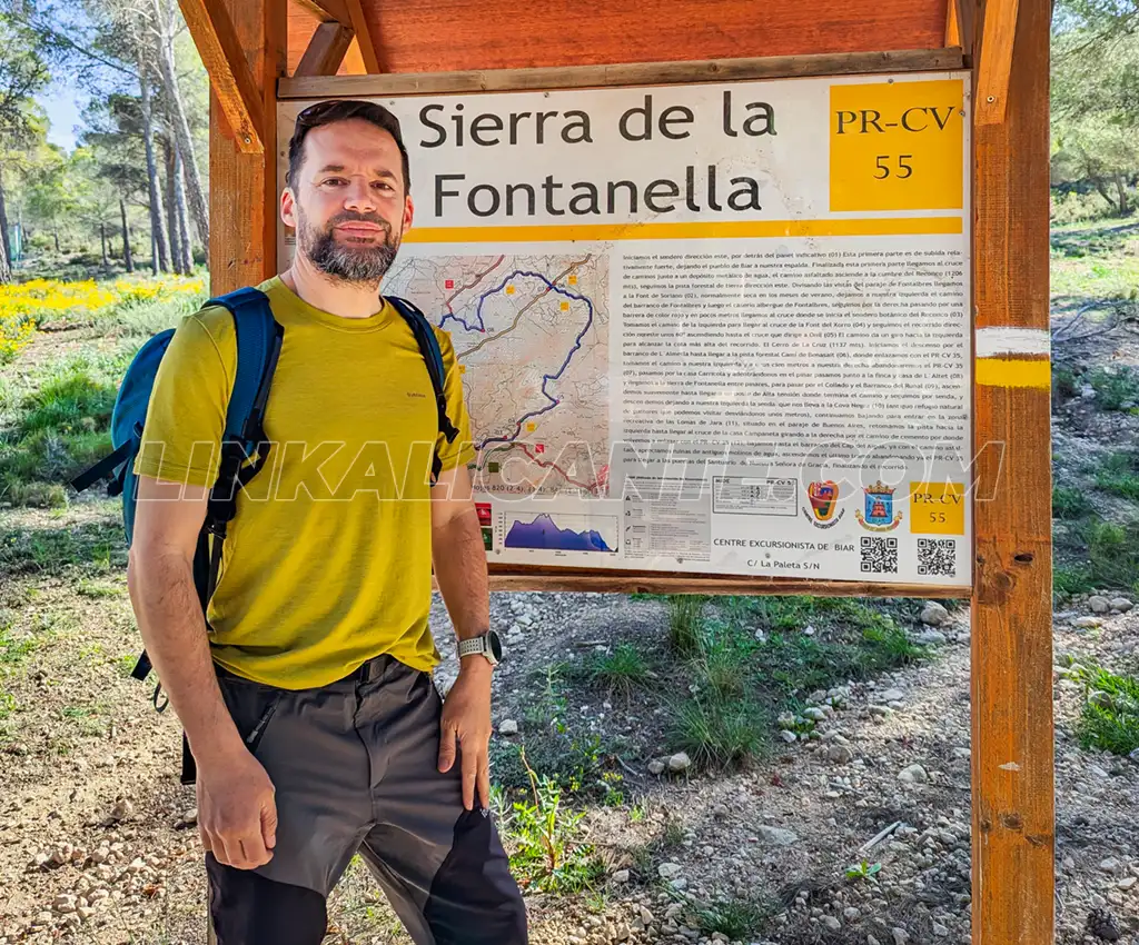 PR-CV 55 Sierra Fontanella Biar