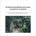 Guía Digital: 50 Rutas para todos los públicos en Alicante 1 Vista previa guía digital 50 rutas sencillas