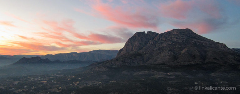 Puig Campana desde Finestrat