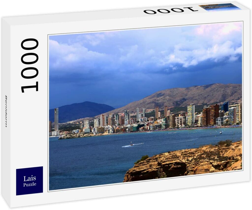 Puzzle 1000 piezas Benidorm, Alicante