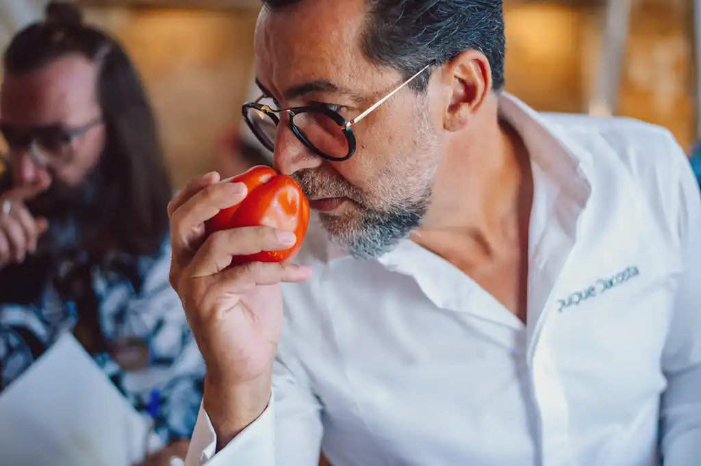 El mejor tomate de la Comunidad Valenciana se decide el 26 de julio en Dénia 3 Quique Dacosta jurado Millor Tomaca de La Marina