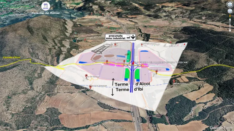 Inicio 1 Recreación polígono La Canal Alcoi Sud