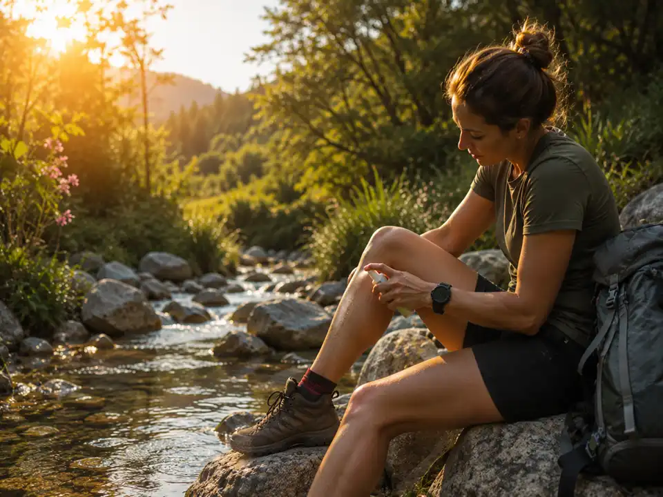 Cosmética orgánica en trekkings de varios días: qué productos llevar y por qué 9 Repelente de insectos en trekking