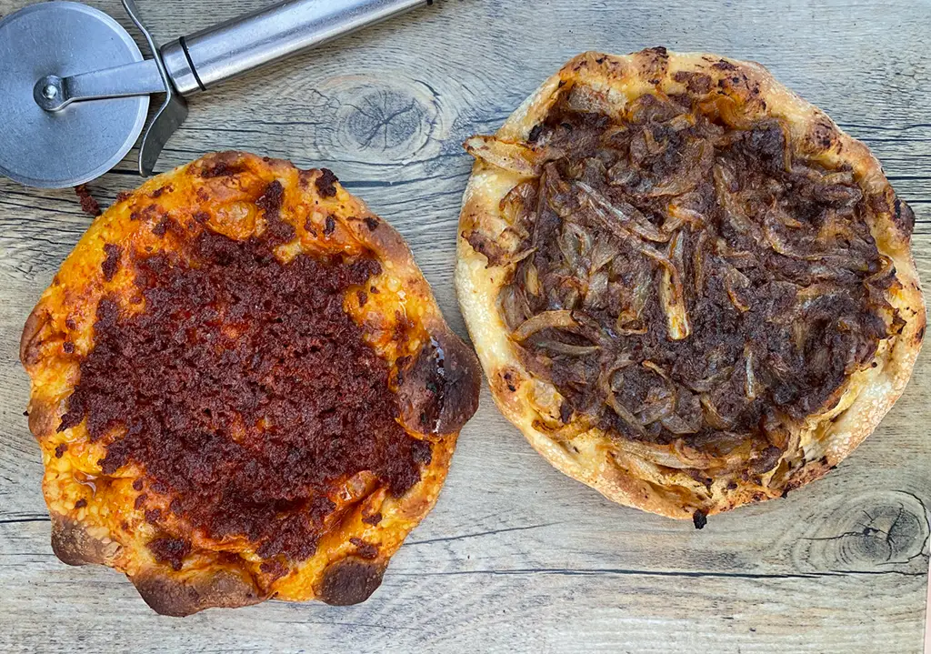 Restaurante Pont Sec, Dénia - Cocas al horno de leña