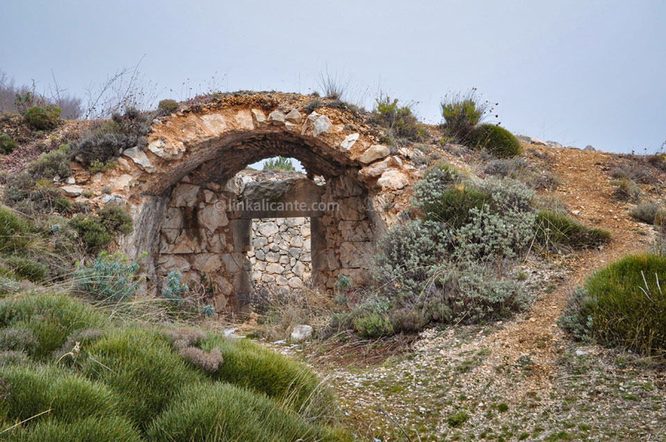 Ruta Aitana nieve Passet de la Rabosa