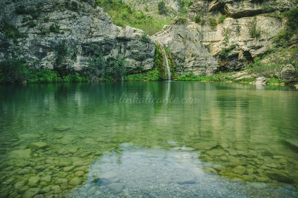 El Gorg del Salt, Barranc de l'Encantada, Planes