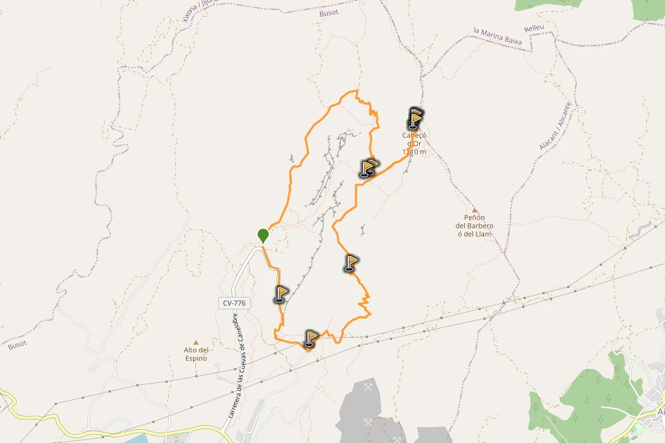 Ruta Cabeçó d'Or - Track GPS