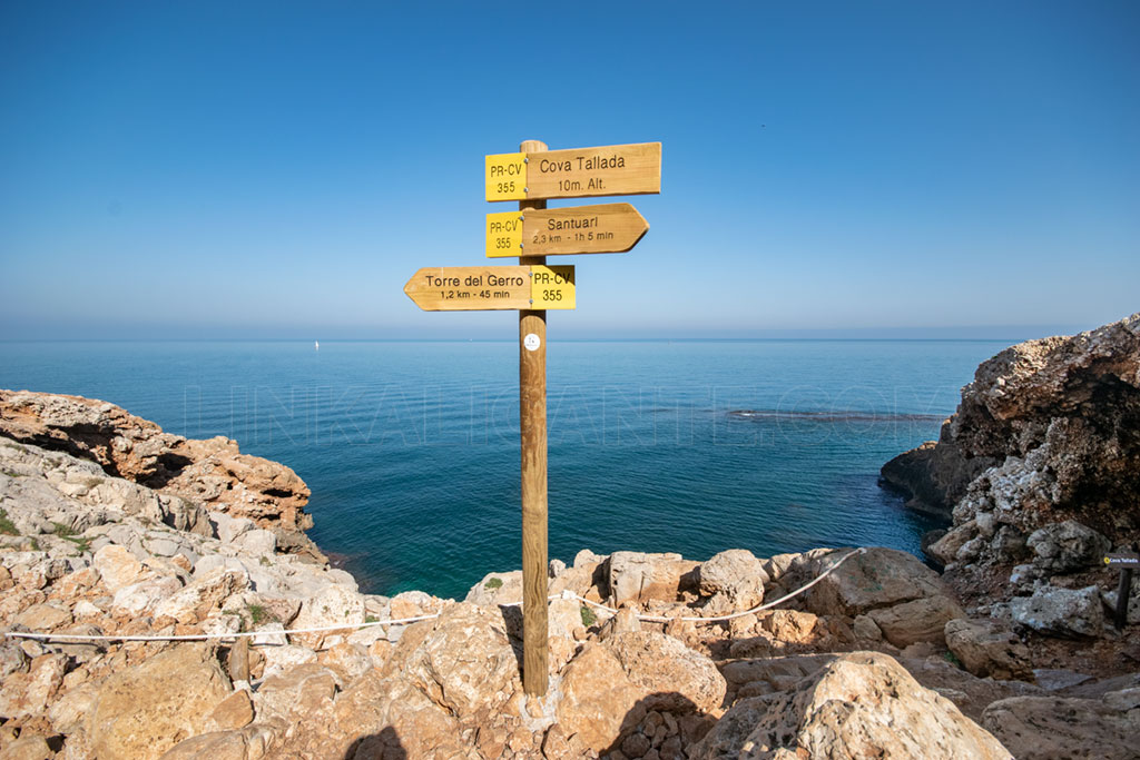 Ruta Cova Tallada desde les Rotes de Dénia