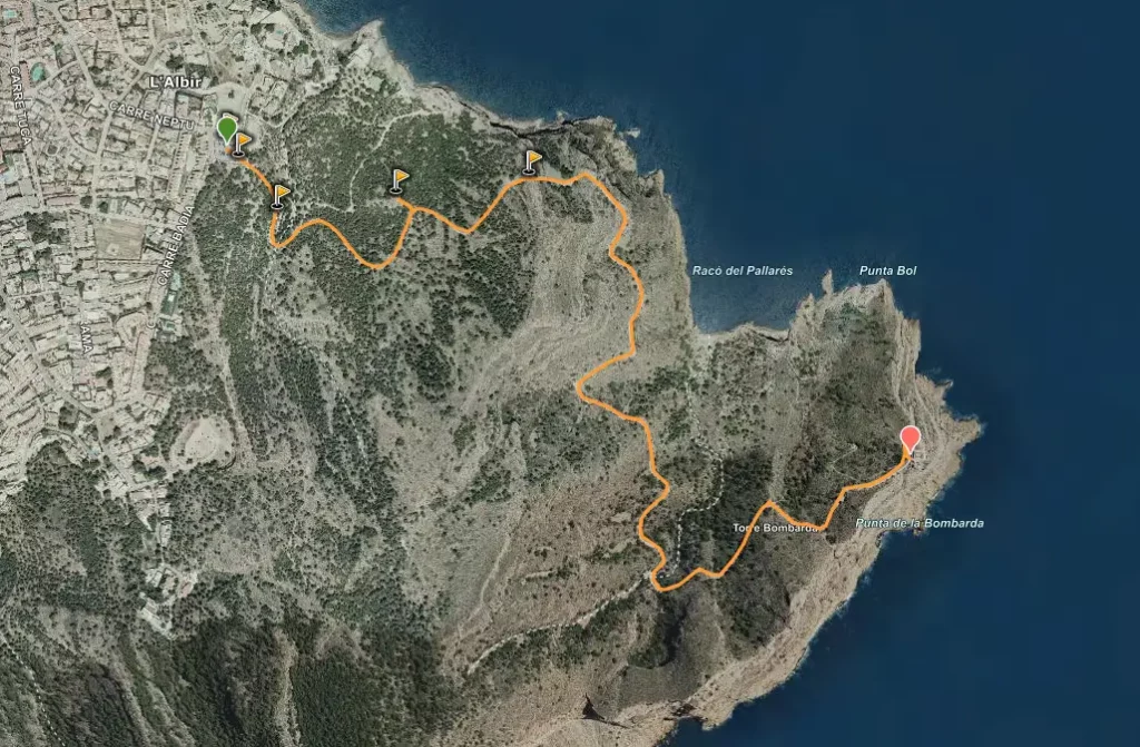 ruta-faro-albir-track-gps