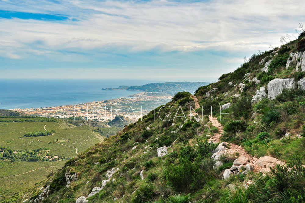 Route of Ascent to the Montgó from Dénia