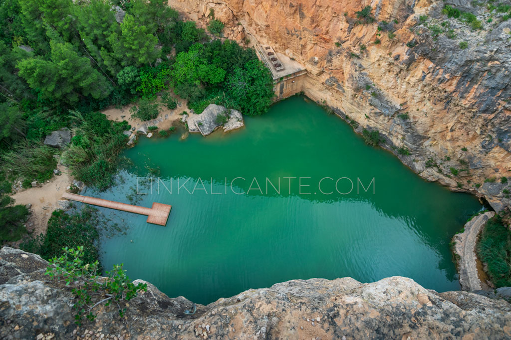 The Blue Pool of Chulilla