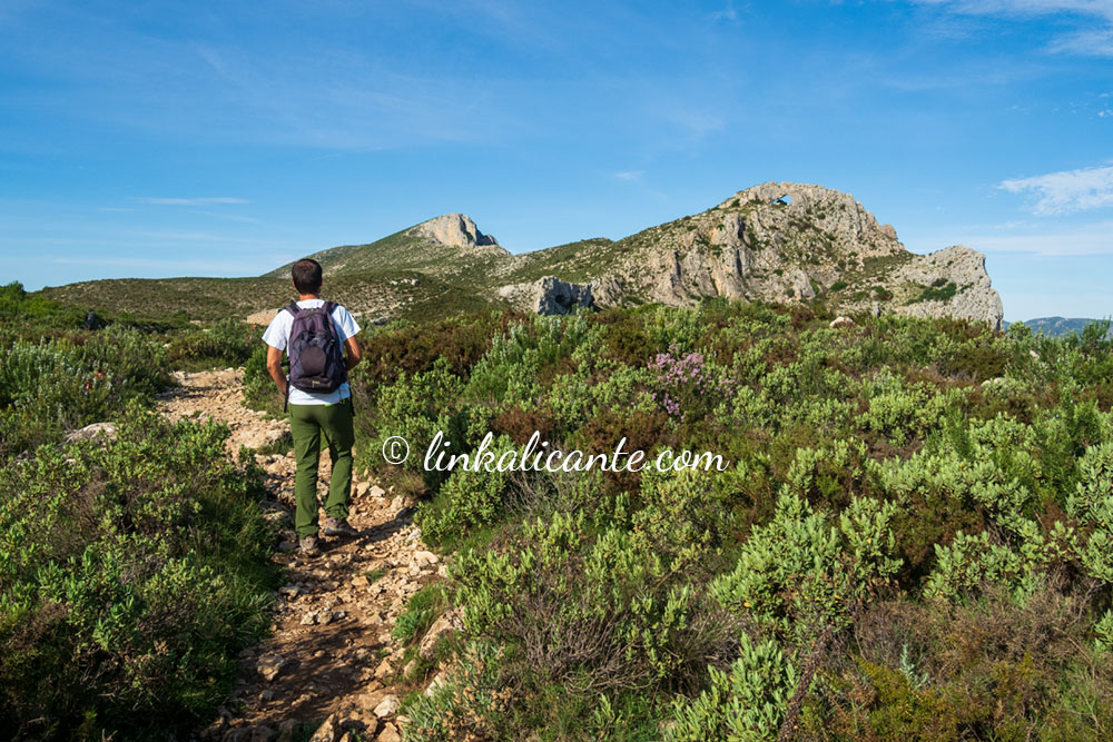 Ruta Penya Foradà desde Vall d'Alcalà