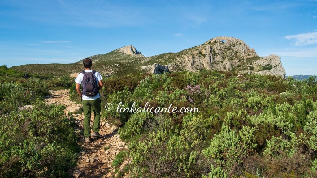 Ruta Penya Foradà desde Vall d'Alcalà