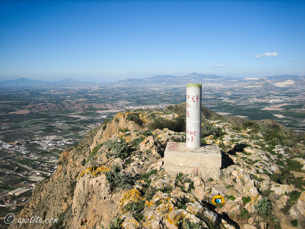 Pico del Águila, Sierra de Callosa