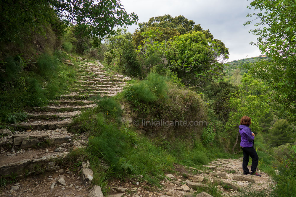 Hiking route Barranc de l'Infern, Vall de Laguar, Alicante