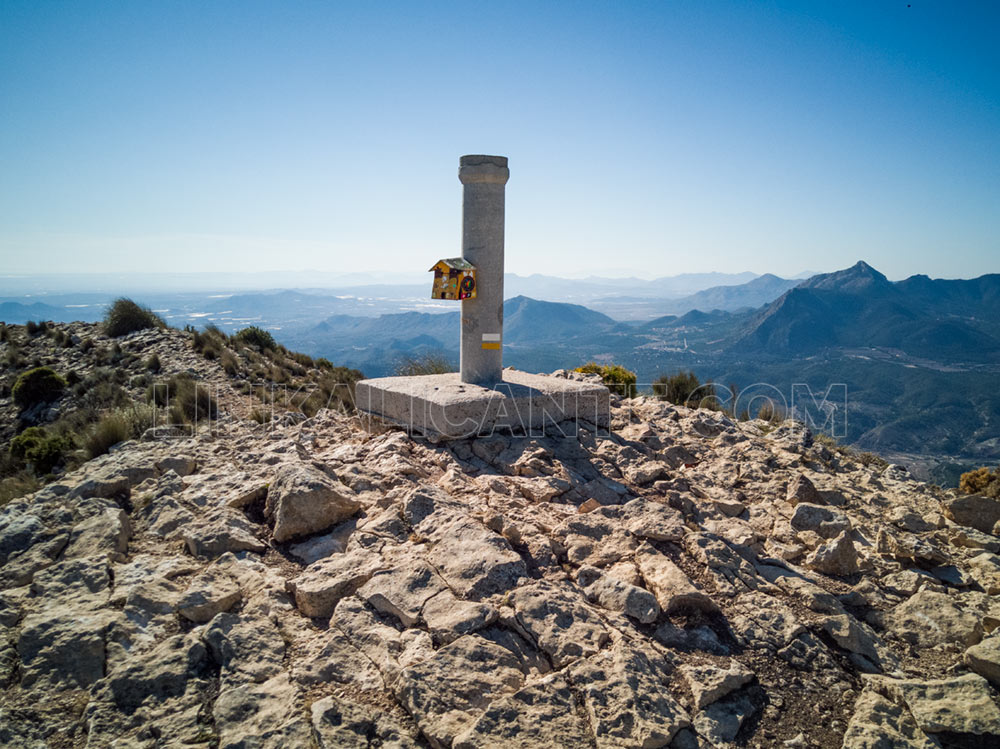 Ruta Penya de Migjorn desde Xixona